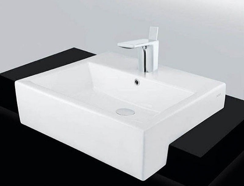 ìm hiểu kích thước chậu rửa lavabo bán âm bàn