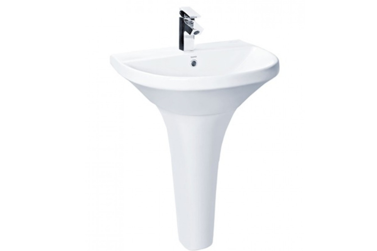 Lavabo chân đứng giúp đa dạng trong cách sắp xếp