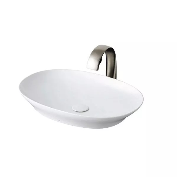 Lavabo để bàn men sứ chống bám bẩn LT4706XW